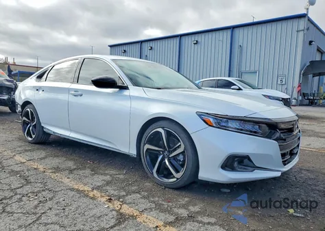 2022 Honda Accord Sport Se из США, поврежденный, VIN 1HGCV1F40NA111181